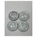 1964 Quarters / 4 pc