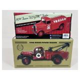 Texaco Die Cast Metal Trucks NIB / 2 pc