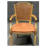 Cane Back Arm Chair