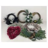 Wreath Assortment/ 7 pc