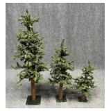 Mini Christmas Trees / 3 pc
