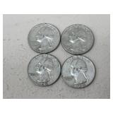 1964 Quarters / 4 pc