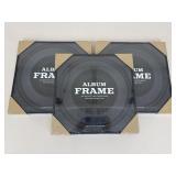 Restoration Hardware Vinyl Album Frame NIP / 3 pc