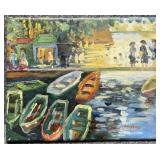 Original Painting on Canvas Signed Andrea