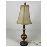 Resin Table Lamp w/ Shade