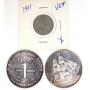 1 ozt Silver Rounds (x2) & 1911 Liberty Nickel