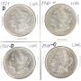 1921-d Morgan Silver Dollars (4)