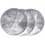 2010 U.S. $1 Silver Eagle Bullion Coins (3)