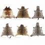 Zebra & Cow Pelt Rugs / Wall Hangings (5+1)