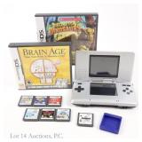 Nintendo DS System & 9 Games