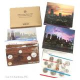 1979 - 2022 U.S. Mint Unc. Coin Sets (20)