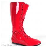WWF / WCW Ric Flair Signed Wrestling Boot, JSA