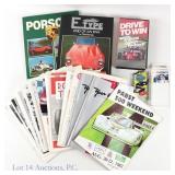Vintage Racing Brochures, Magazines, Books, Cards