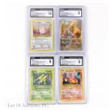 CGC Graded Pokemon Cards (4)