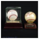 Nolan Ryan & Cal Ripken Jr. Signed Baseballs