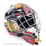 Chicago Blackhawks Goalie Mask (HoF Signed x4)