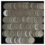 1943 USA Lincoln Steel Wheat Cents (125)