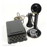 Rotary Candlestick Working Phone Ringer Box
