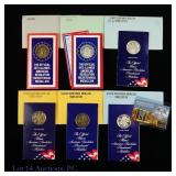 1973+ 92%-Silver & Bronze Ill. AR Bicen. Medals, 7