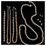 Pearl Jewelry and Earrings