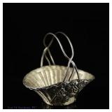 Chinese Export Silver Wire Basket (c. 1900)
