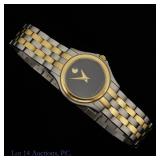 Movado Two Tone Museum Stainless Steel Watch