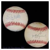 1984 & 1994 Chicago Cubs Signed Baseballs