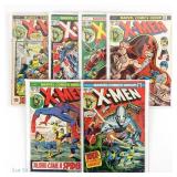 X-Men #78-83, Complete Run, MARVEL Comics (6)