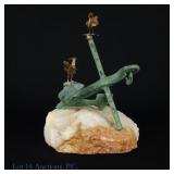 Curtis Jere (C. Jere) Signed Anchor & Birds Sculpt