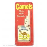 Camels "Have a REAL Cigarette!" Thermometer Sign