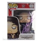 WWE Undertaker Signed Funko Pop, JSA