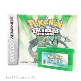 Game Boy Advance Pokemon Emerald Version Game