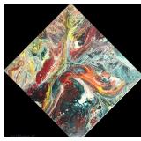 Richard Mann (1940-1990) Abstract, 4 pc. Series