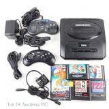 Sega Genesis Console & Games (4)