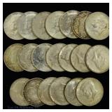 1965 - 1970 USA 40%-Silver Kennedy Half Dollars 20