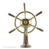 Marine / Ship Steering Wheel Brass Brown Bros