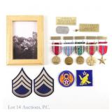 WWII USAAF Medal & Patch Collection