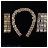 Sterling Bracelets (2) & Taxco Jewelry