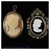 800 Silver / Shell and M.o.P Cameos