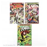 X-Men #130, 132, 135, Key Issues, MARVEL (3)