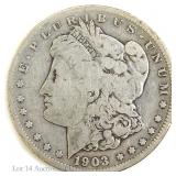 1903-S USA Silver Morgan Dollar (G)