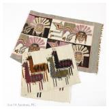 Vtg. Wool Tapestries (2)