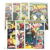 X-Men #84-90, Complete Run, MARVEL Comics (7)