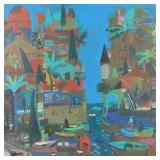 Aleksejs Naumovs (b. 1955) "Akko" on Masonite