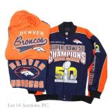 Super Bowl 50 Den Broncos Jacket w/ Tags 4XL+ More