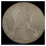"1780" Austria Silver Maria Theresa Thaler GEM BU