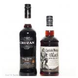 Captain Morgan & Cruzan Black Rum(2)