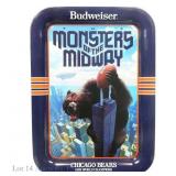 1985 Chicago Bears Budweiser Beer Tray