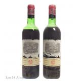Chï¿½teau Lafite Rothschild, Pauillac, 1967 (2)