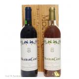90s Rothschild Mouton Cadet Bordeaux Gift Set